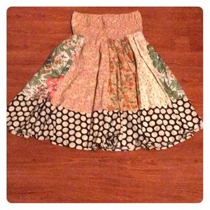 American Rag Strapless Sundress Large